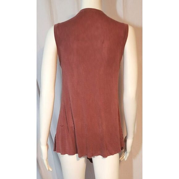 Altar'd State Flowing Sleeveless Asymmetric Tank Top - M - Picture 3 of 7
